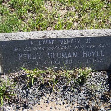 HOYLE Percy Sluman 1903-1959