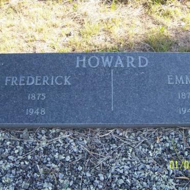 HOWARD Frederick 1875-1948 &amp; Emma 1875-1949