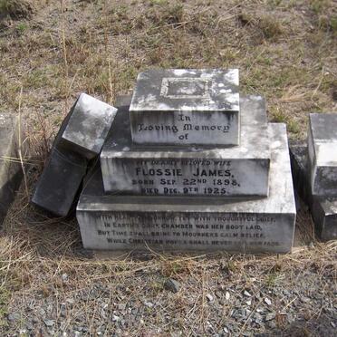 JAMES Flossie 1898-1925