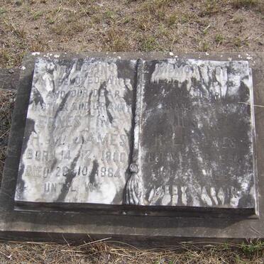 JAMES Justin R.L. 1896-1965 &amp; Ernestine H.M. 1900-1964