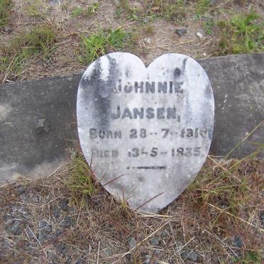 JANSEN Johnnie 1810-1835