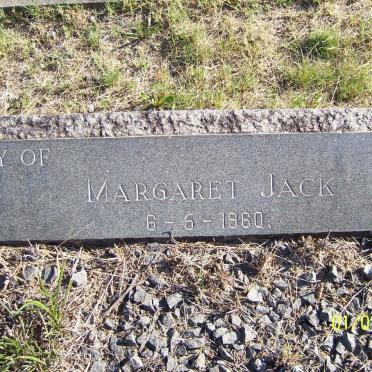 JACK Margaret -1960  :: JACK Winifred -1973 