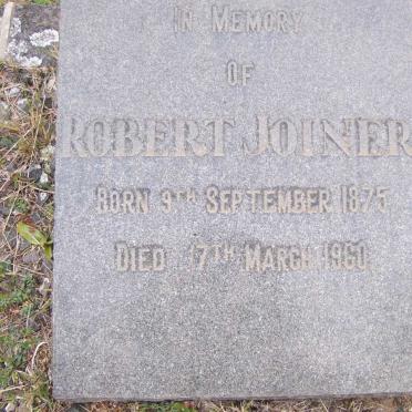 JOINER Robert 1875-1960