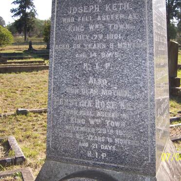 KETH Joseph -1931 &amp; Ernstine Rose