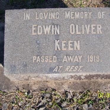 KEEN Edwin Oliver -1919