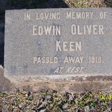 KEEN Edwin Oliver -1919