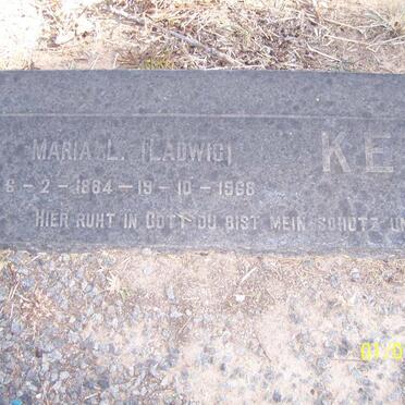 KETH Adam H.J. 1881-1968 &amp; Maria L. LADWIG 1884-1968 