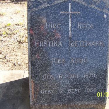 KIETZMANN Erstina nee KOCH 1878-1960