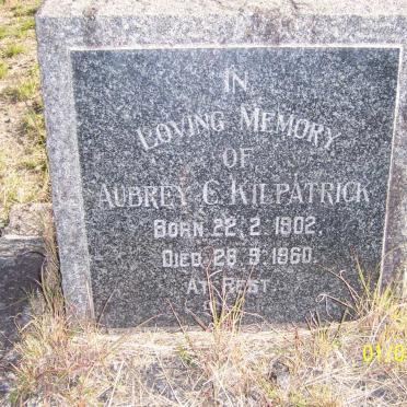 KILPATRICK Aubrey C. 1902-1960