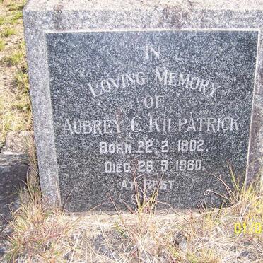 KILPATRICK Aubrey C. 1902-1960