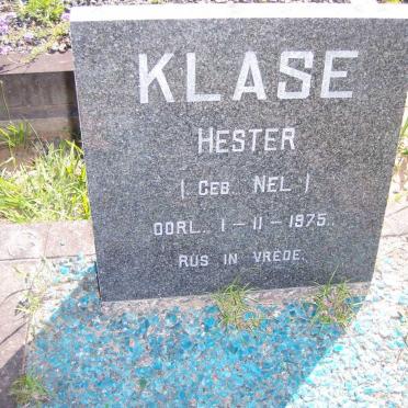 KLASE Hester nee NEL -1975