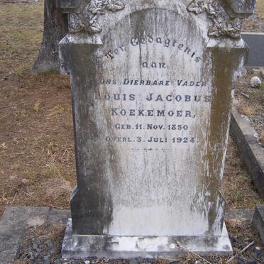 KOEKEMOER Louis Jacobus 1850-1924