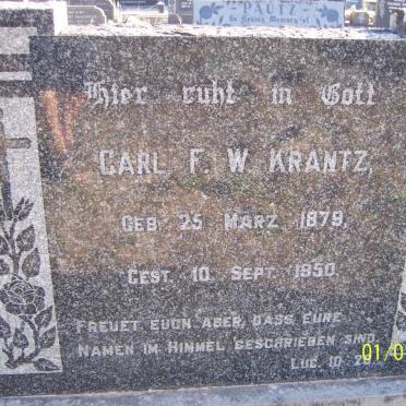 KRANZ Carl F.W. 1879-1950