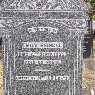 KRINGLE Emily -1925