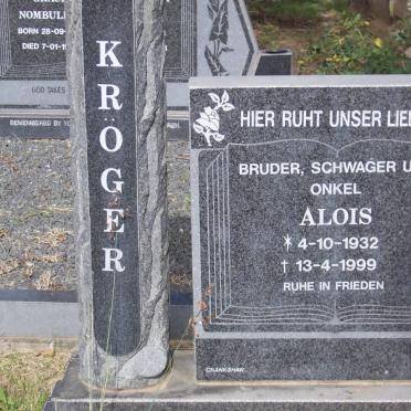 KROGER Alois 1932-1999