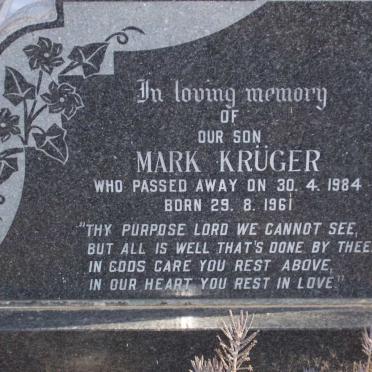 KRUGER Mark 1961-1984