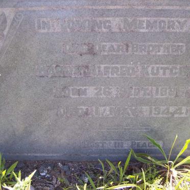 KUTCHER Harry Alfred 1895-1944