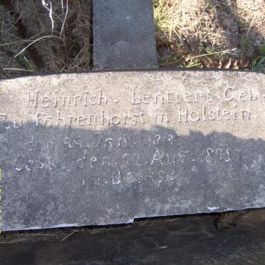 LENTFERT Heinrich 1819-1895