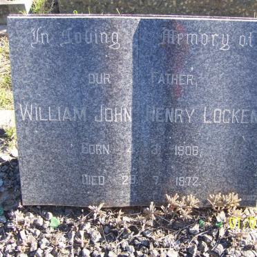 LOCKEM William John Henry 1908-1972