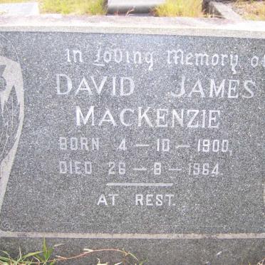 MACKENZIE David James 1900-1964