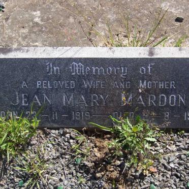 MARDON Jean Mary 1919-1965