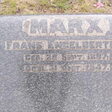 MARX Frans Engelbertus 1887-1947