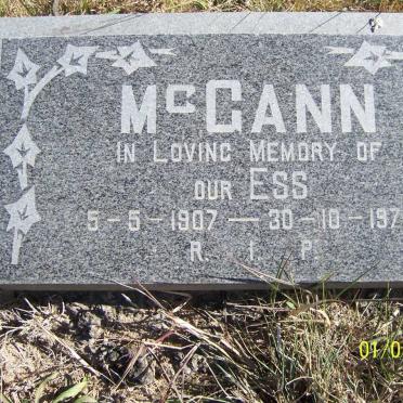McCANN Ess 1907-1978