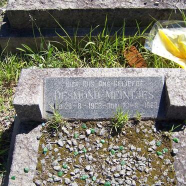 MEINTJES Desmond 1963-1963
