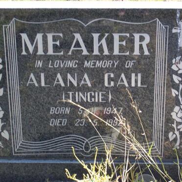MEAKER Alana Gail 1947-1992