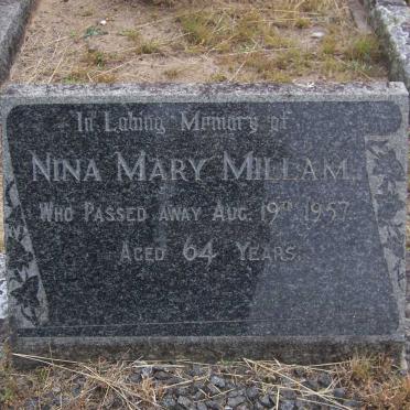 MILLAM Nina Mary -1957
