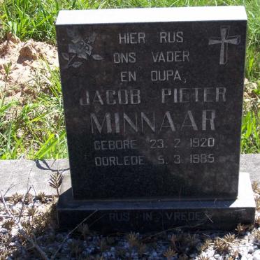MINNAAR Jacob Pieter 1920-1985