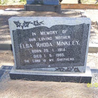 MINKLEY Elsa Rhoda 1914-1985