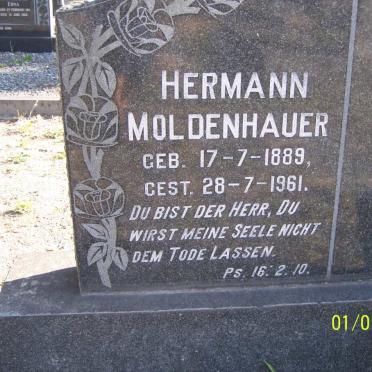 MOLDENHAUER Hermann 1889-1961