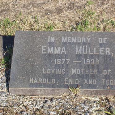 MULLER Emma 1877-1938