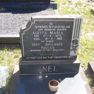 NEL Aletta Maria 1875-1963
