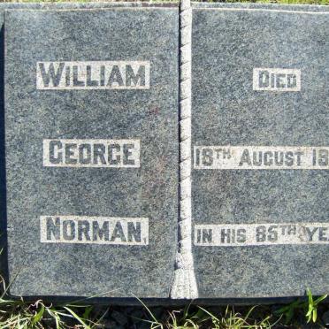 NORMAN William George -1957