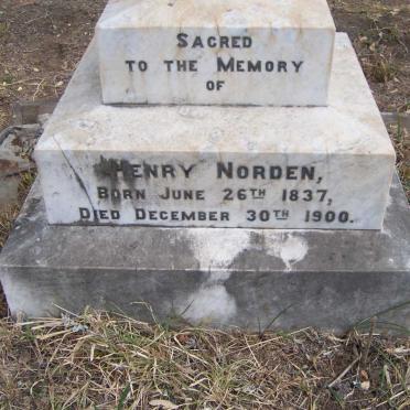 NORDEN Henry 1837-1900