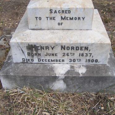 NORDEN Henry 1837-1900