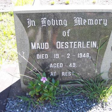 OESTERLEIN Maud -1948