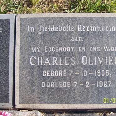 OLIVIER Charles 1905-1967 &amp; M.C.S. 1906-1992