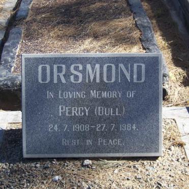 ORSMOND Percy 1908-1984