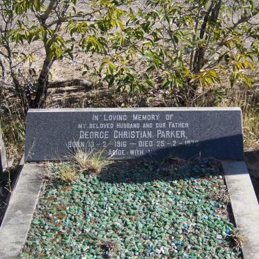 PARKER George Christian 1916-1975