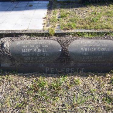 PEVERETT William Bruce 1890-1962 &amp; Mary Muriel 1890-1962