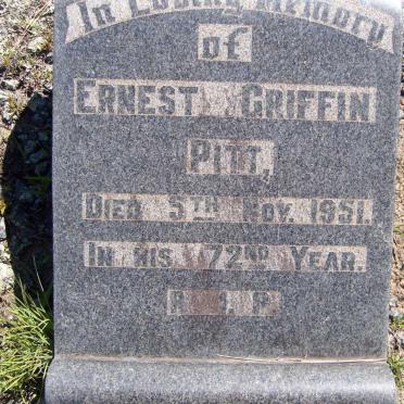PITT Ernest Griffin -1951