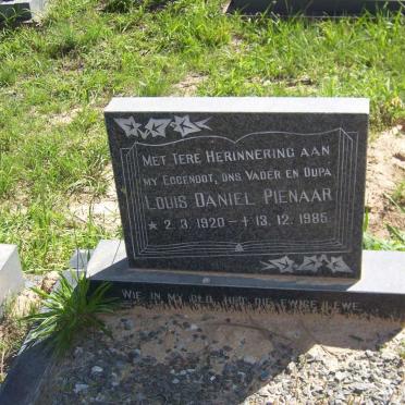 PIENAAR Louis Daniel 1920-1985