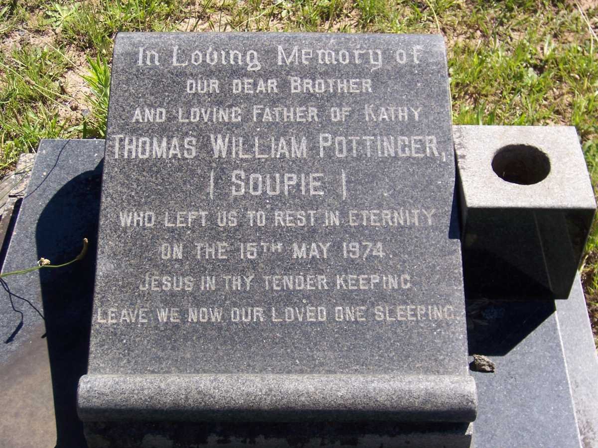 POTTINGER Thomas William -1974