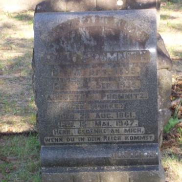 PROMNITZ Emil 1855-1935 &amp; Auguste SPORKE 1861-1947
