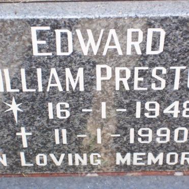 PRESTON Edward William 1948-1990
