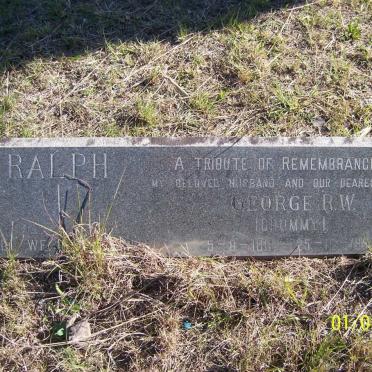 RALPH George R.W. 1911-1957