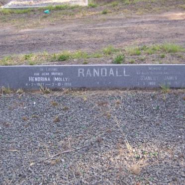 RANDALL Stanley James 1906-1974 &amp; Hendrina 1907-1998